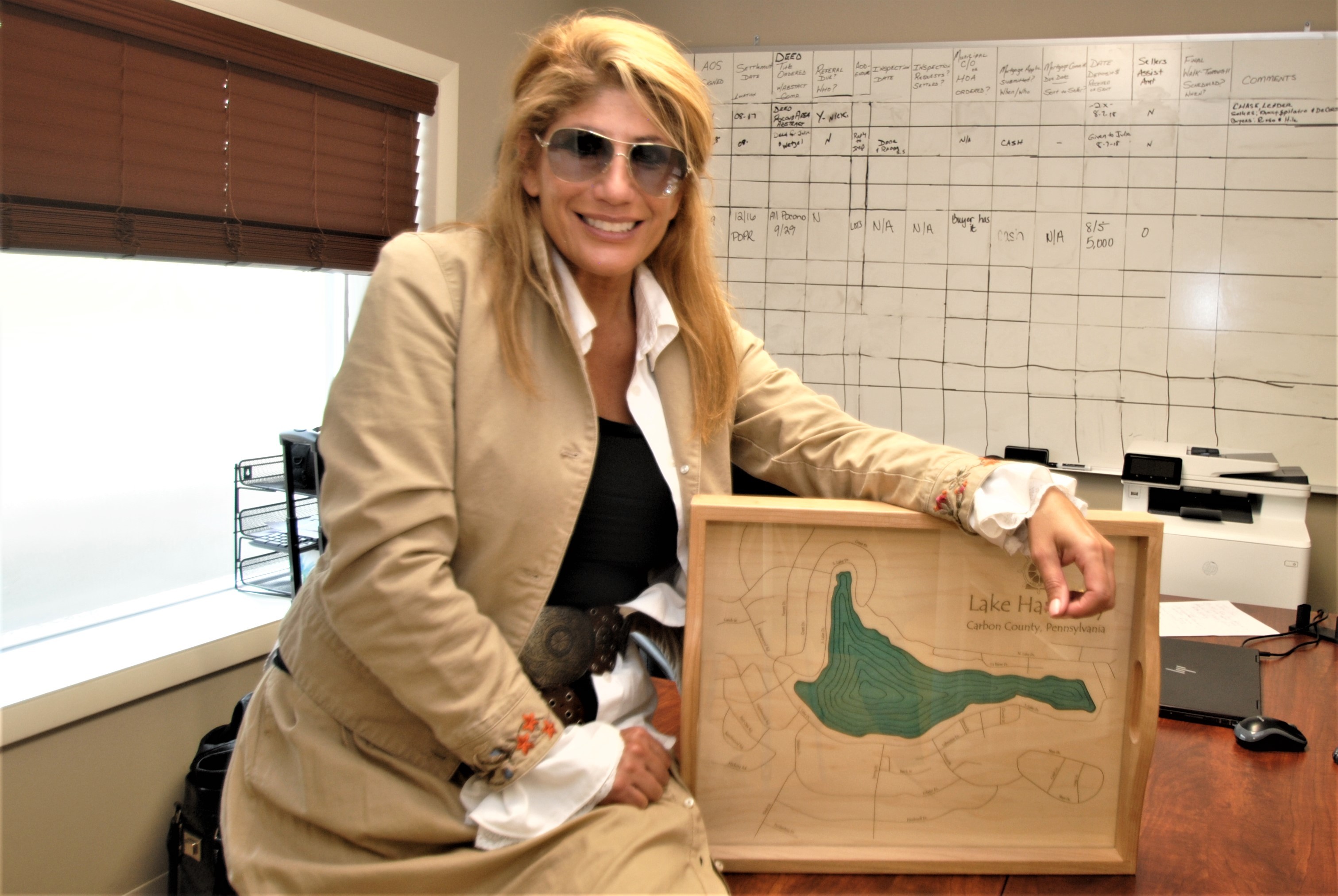 Lake Harmony (LH) thanked Lorraine Barbella